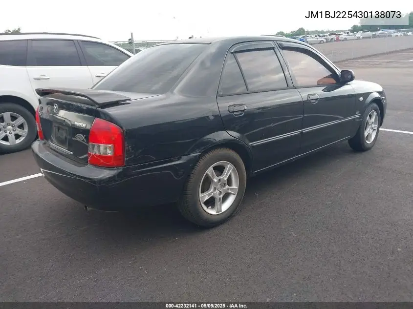 2003 Mazda Protege Dx/Es/Lx VIN: JM1BJ225430138073 Lot: 42232141