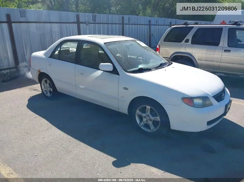 2003 Mazda Protege Dx/Es/Lx VIN: JM1BJ226031209806 Lot: 42541169