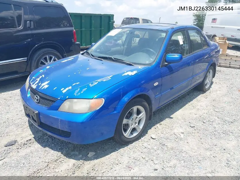 2003 Mazda Protege Dx/Es/Lx VIN: JM1BJ226330145444 Lot: 42577212
