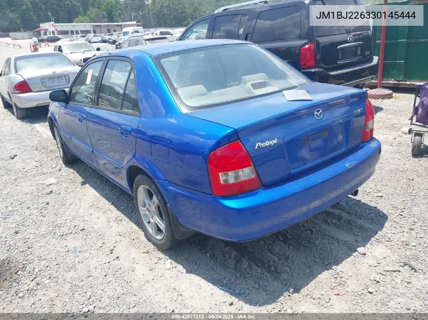 2003 Mazda Protege Dx/Es/Lx VIN: JM1BJ226330145444 Lot: 42577212