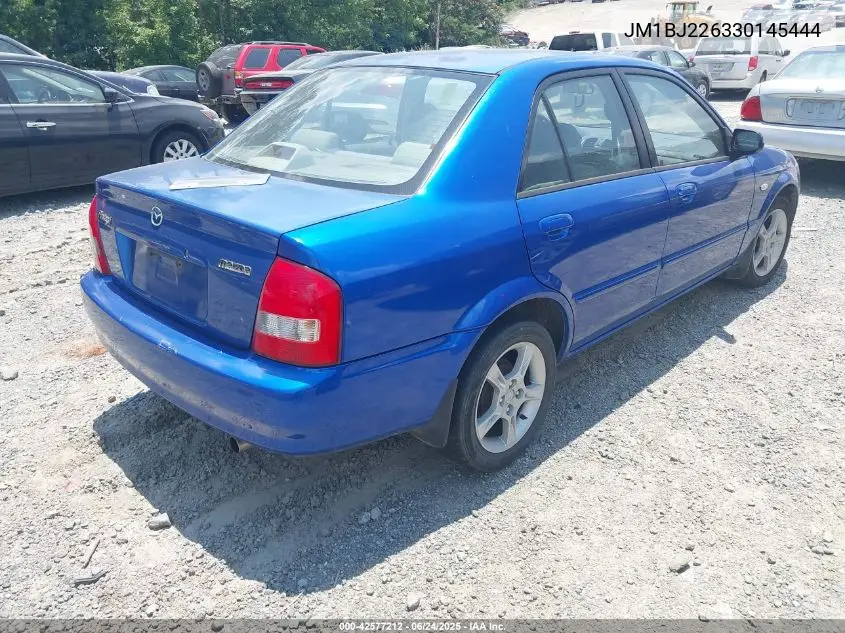 2003 Mazda Protege Dx/Es/Lx VIN: JM1BJ226330145444 Lot: 42577212