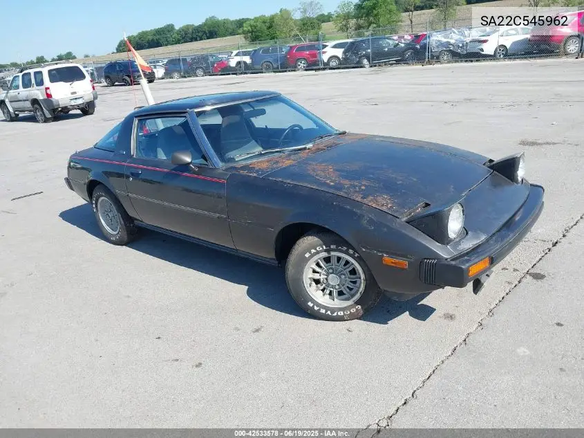 1979 Mazda Rx-7 VIN: SA22C545962 Lot: 42533578