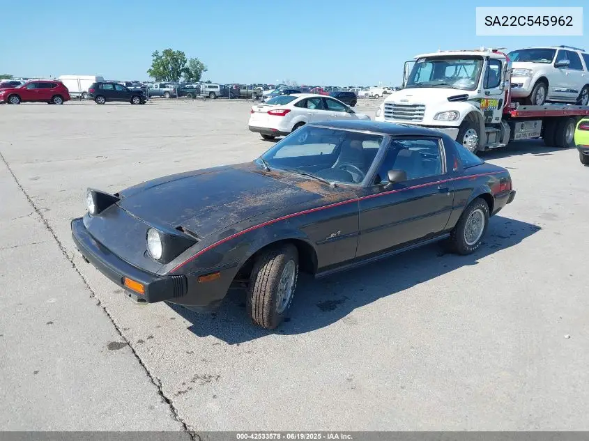 1979 Mazda Rx-7 VIN: SA22C545962 Lot: 42533578