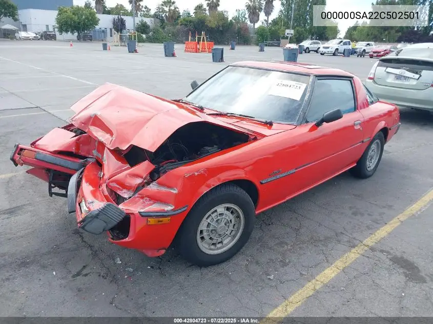1979 Mazda Rx7 VIN: 000000SA22C502501 Lot: 42804723