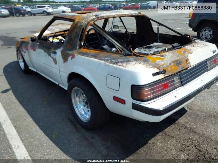 1985 Mazda Rx7 12A VIN: JM1FB3317F0888880 Lot: 42694643