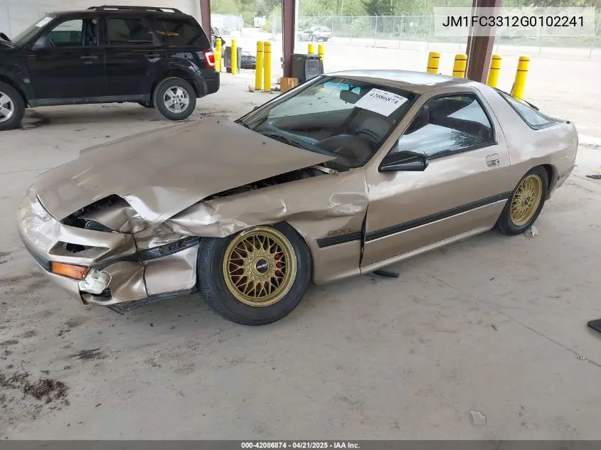 1986 Mazda Rx7 VIN: JM1FC3312G0102241 Lot: 42086874