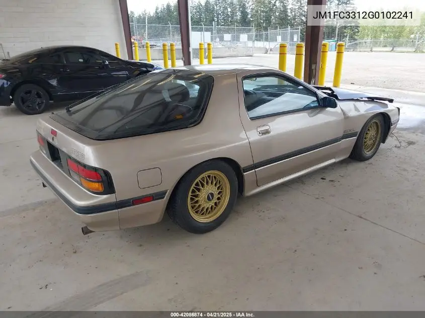 1986 Mazda Rx7 VIN: JM1FC3312G0102241 Lot: 42086874