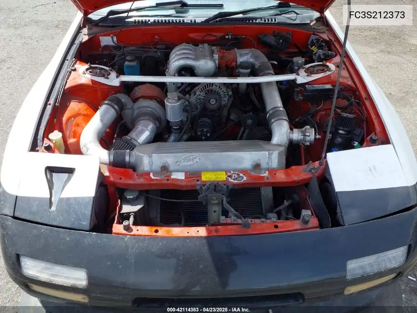 1989 Mazda Rx7 VIN: FC3S212373 Lot: 42114383