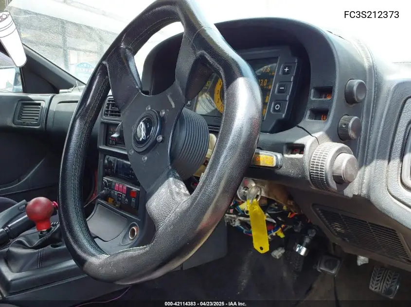 1989 Mazda Rx7 VIN: FC3S212373 Lot: 42114383