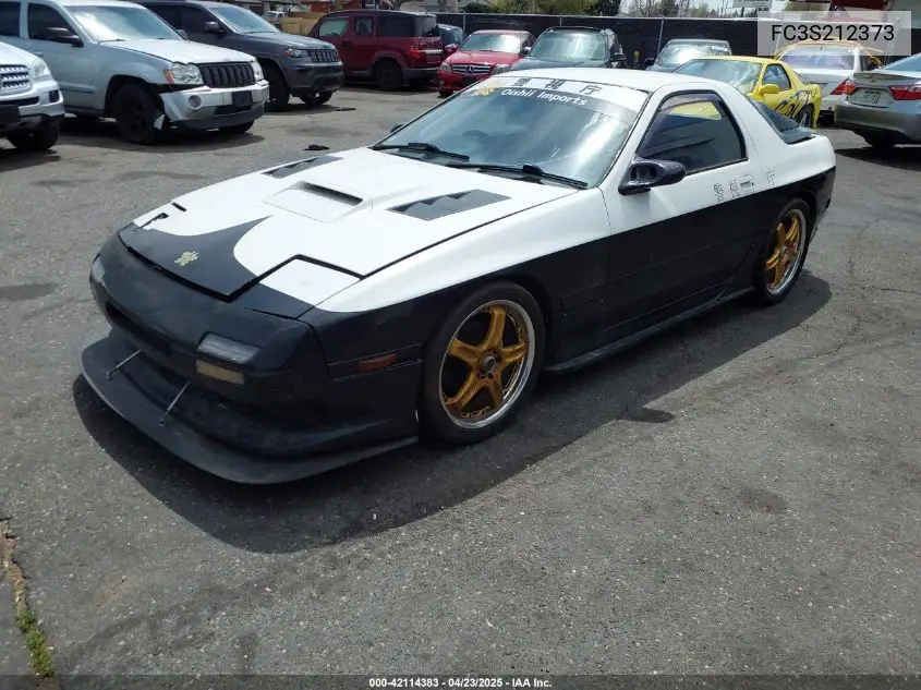 1989 Mazda Rx7 VIN: FC3S212373 Lot: 42114383