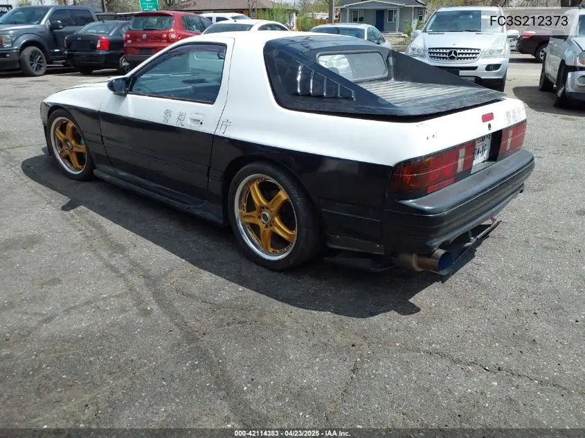 1989 Mazda Rx7 VIN: FC3S212373 Lot: 42114383