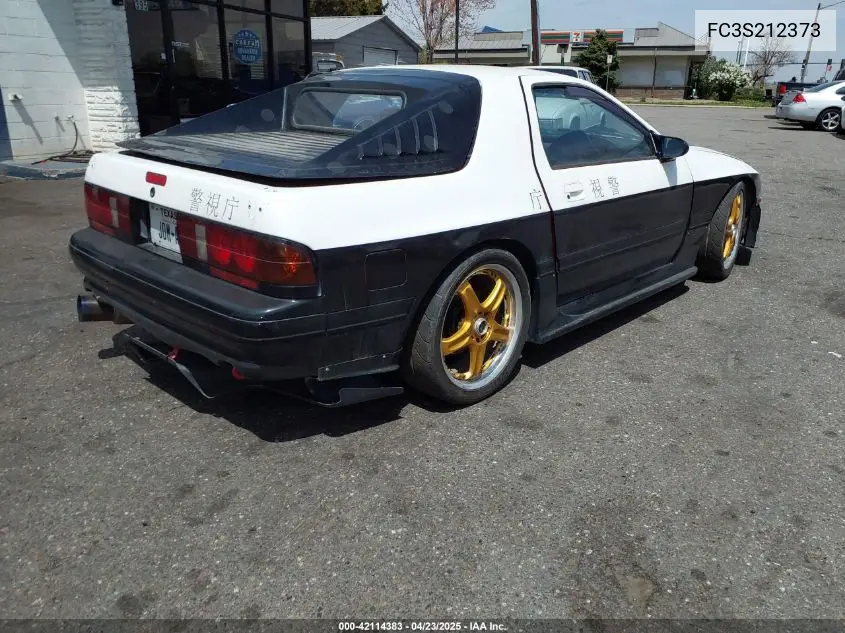 1989 Mazda Rx7 VIN: FC3S212373 Lot: 42114383