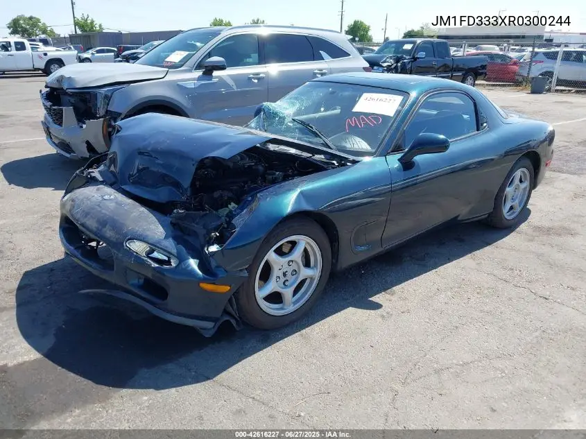 1994 Mazda Rx7 VIN: JM1FD333XR0300244 Lot: 42616227