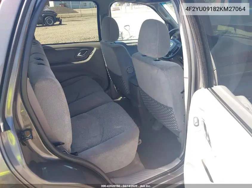 2002 Mazda Tribute Es V6/Lx V6 VIN: 4F2YU09182KM27064 Lot: 42020150