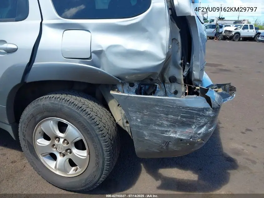 2002 Mazda Tribute Es V6/Lx V6 VIN: 4F2YU09162KM29797 Lot: 42703327