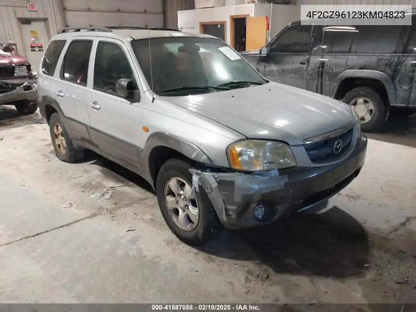 2003 Mazda Tribute Es V6 VIN: 4F2CZ96123KM04823 Lot: 41587058