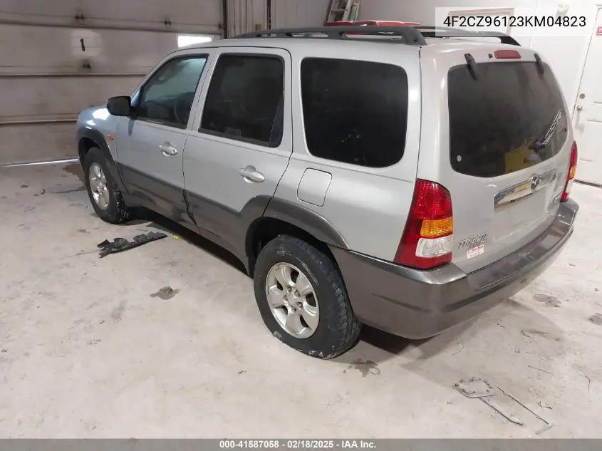 2003 Mazda Tribute Es V6 VIN: 4F2CZ96123KM04823 Lot: 41587058