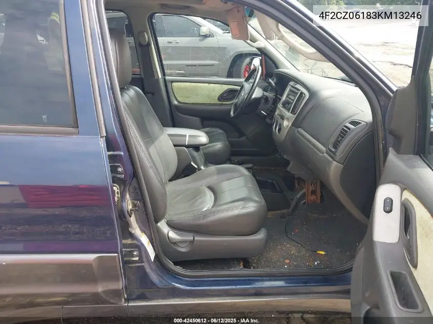 2003 Mazda Tribute Es V6 VIN: 4F2CZ06183KM13246 Lot: 42450612