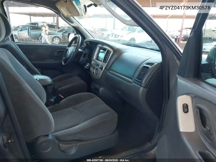 2003 Mazda Tribute Lx V6 VIN: 4F2YZ04173KM30578 Lot: 42587190