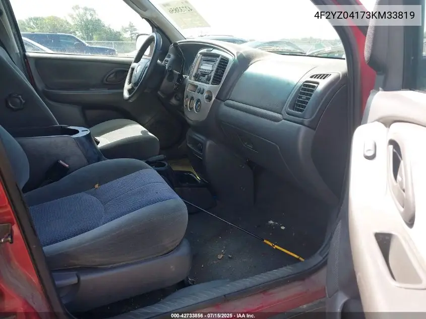 2003 Mazda Tribute Lx V6 VIN: 4F2YZ04173KM33819 Lot: 42733856