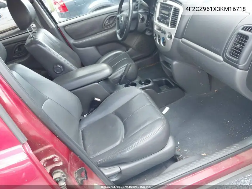2003 Mazda Tribute Es V6 VIN: 4F2CZ961X3KM16718 Lot: 42734760