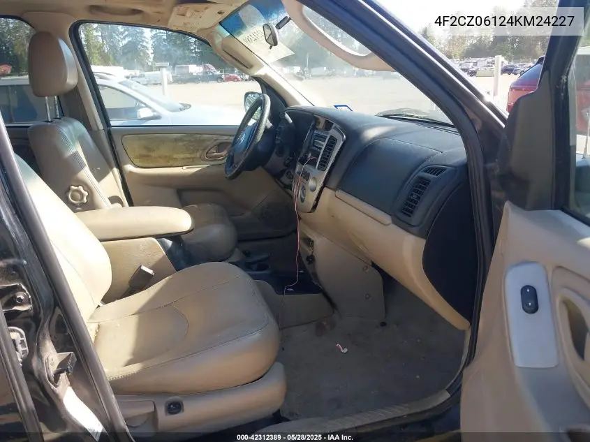 2004 Mazda Tribute Es VIN: 4F2CZ06124KM24227 Lot: 42312389