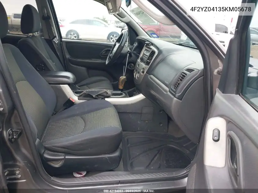 2005 Mazda Tribute S VIN: 4F2YZ04135KM05678 Lot: 42194083