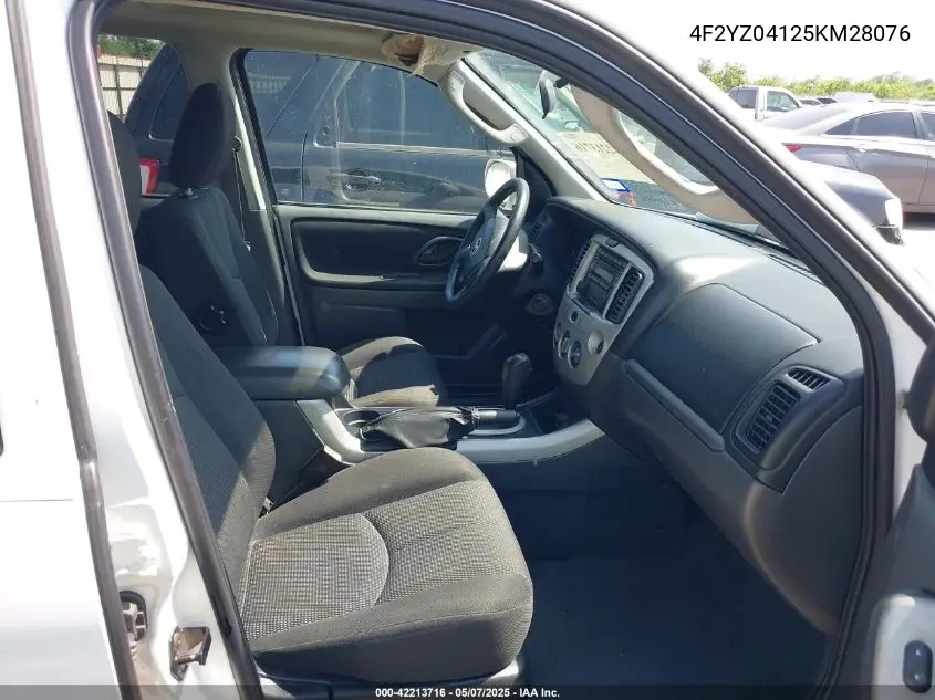 2005 Mazda Tribute S VIN: 4F2YZ04125KM28076 Lot: 42213716