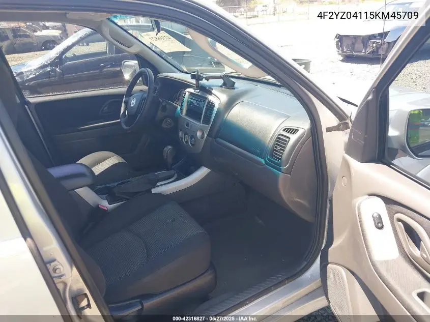 2005 Mazda Tribute S VIN: 4F2YZ04115KM45709 Lot: 42316827