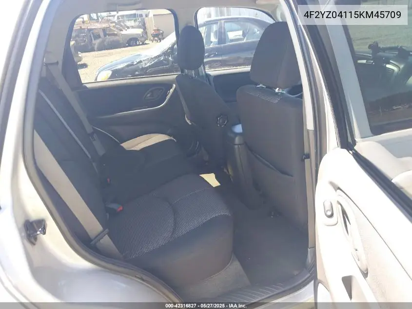 2005 Mazda Tribute S VIN: 4F2YZ04115KM45709 Lot: 42316827