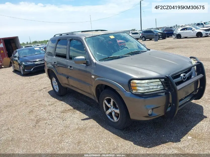 2005 Mazda Tribute S VIN: 4F2CZ04195KM30675 Lot: 42368805