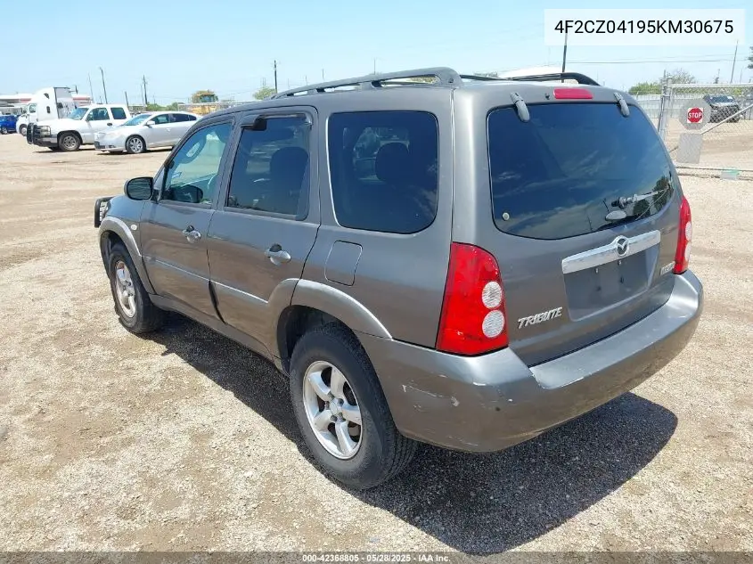 2005 Mazda Tribute S VIN: 4F2CZ04195KM30675 Lot: 42368805