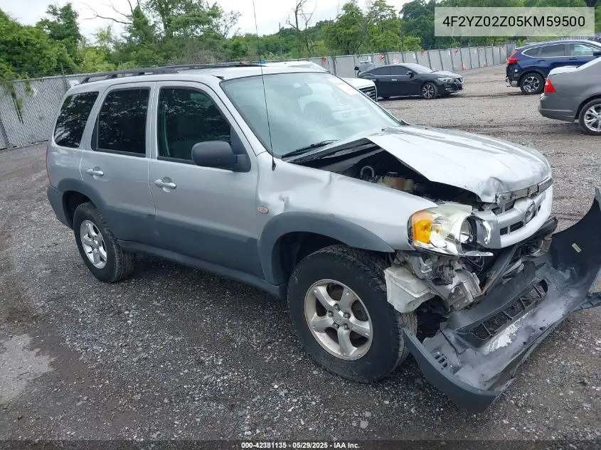 2005 Mazda Tribute I VIN: 4F2YZ02Z05KM59500 Lot: 42381135