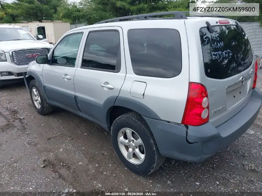 2005 Mazda Tribute I VIN: 4F2YZ02Z05KM59500 Lot: 42381135