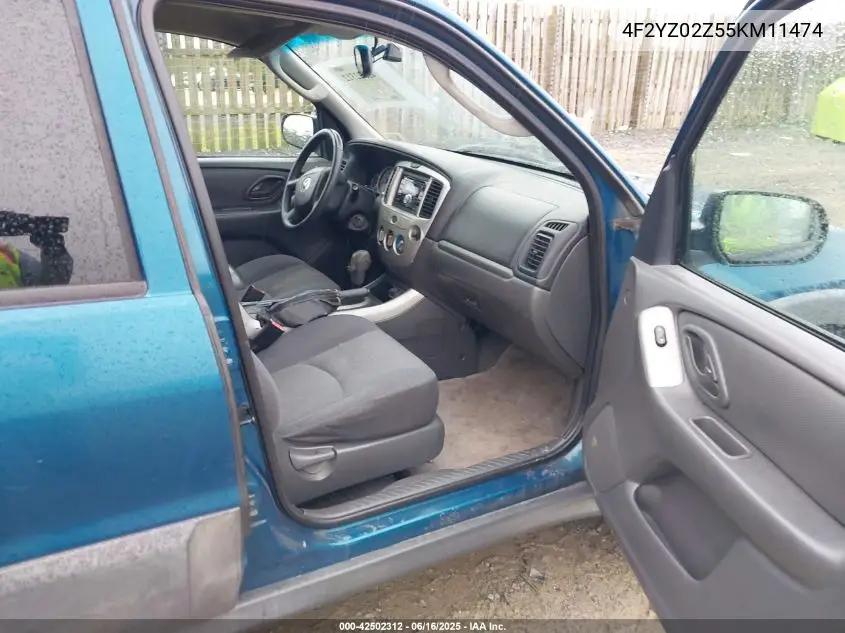 2005 Mazda Tribute I VIN: 4F2YZ02Z55KM11474 Lot: 42502312