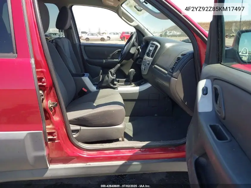 2005 Mazda Tribute I VIN: 4F2YZ92Z85KM17497 Lot: 42640689