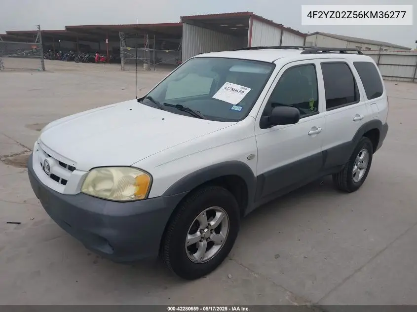 2006 Mazda Tribute I VIN: 4F2YZ02Z56KM36277 Lot: 42280659