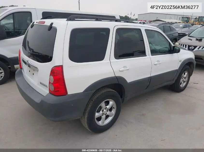 2006 Mazda Tribute I VIN: 4F2YZ02Z56KM36277 Lot: 42280659