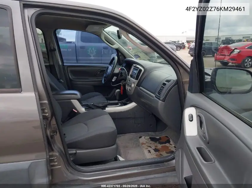 2006 Mazda Tribute I VIN: 4F2YZ02Z76KM29461 Lot: 42371703