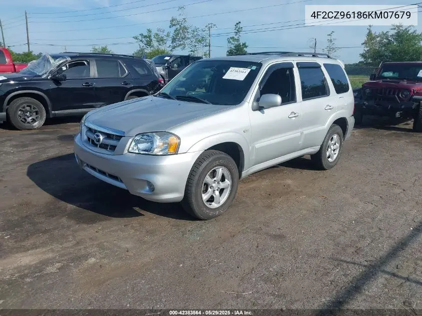 2006 Mazda Tribute S VIN: 4F2CZ96186KM07679 Lot: 42383564