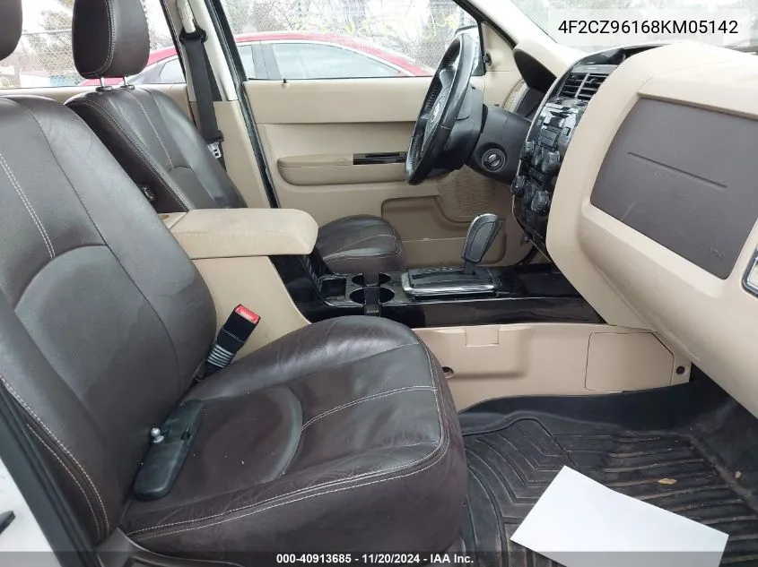 2008 Mazda Tribute S Grand Touring VIN: 4F2CZ96168KM05142 Lot: 40913685