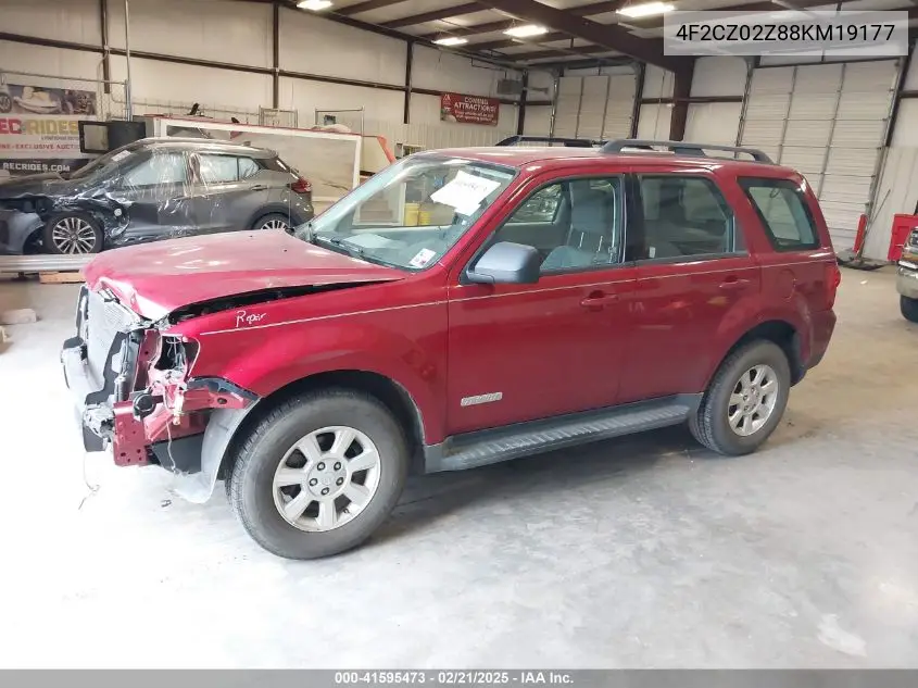 2008 Mazda Tribute I Sport VIN: 4F2CZ02Z88KM19177 Lot: 41595473