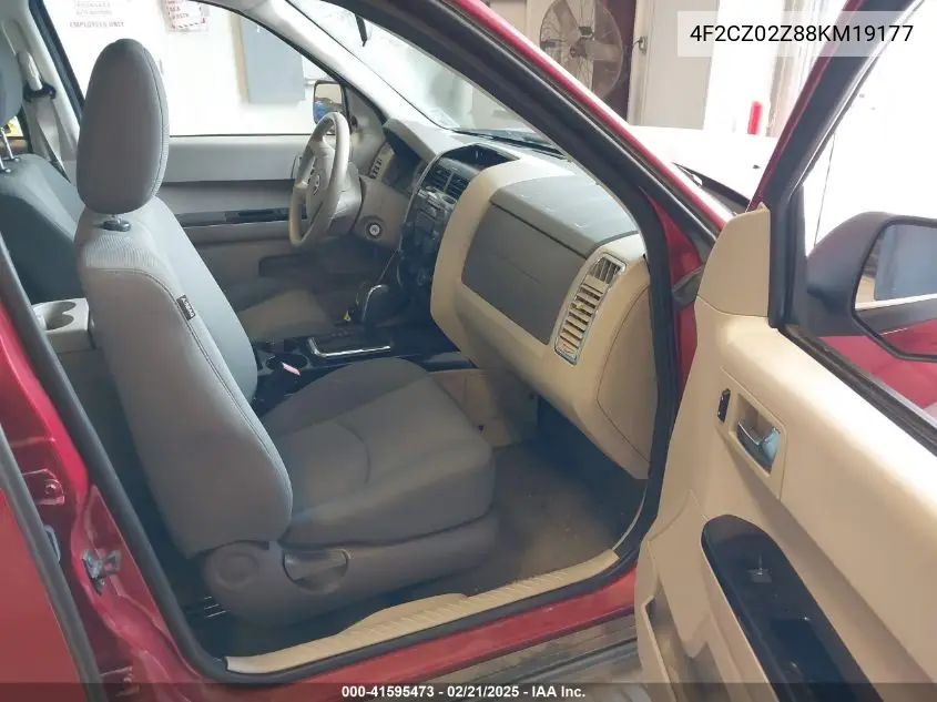 2008 Mazda Tribute I Sport VIN: 4F2CZ02Z88KM19177 Lot: 41595473