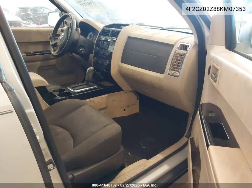 2008 Mazda Tribute I Sport VIN: 4F2CZ02Z88KM07353 Lot: 41640737