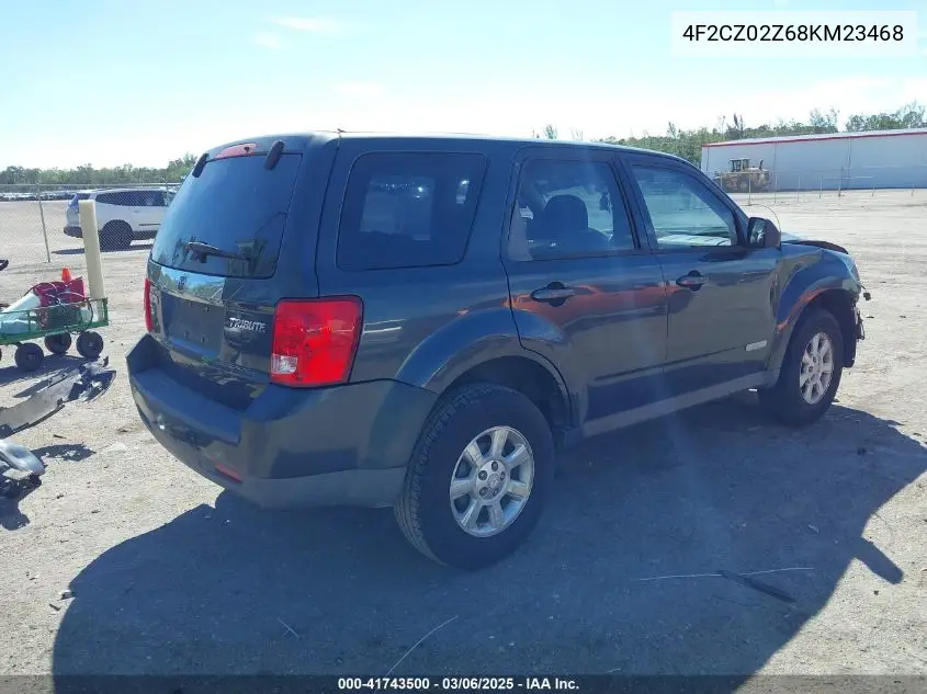 2008 Mazda Tribute I Sport VIN: 4F2CZ02Z68KM23468 Lot: 41743500