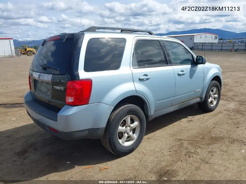 2008 Mazda Tribute I Grand Touring VIN: 4F2CZ02Z18KM11213 Lot: 42004424
