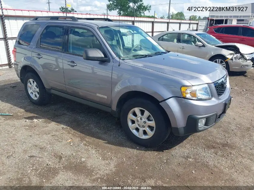 2008 Mazda Tribute I Touring VIN: 4F2CZ92Z28KM31927 Lot: 42130865