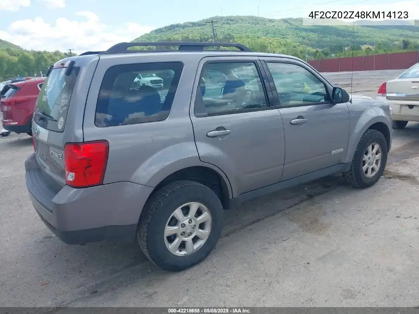2008 Mazda Tribute I Sport VIN: 4F2CZ02Z48KM14123 Lot: 42218658