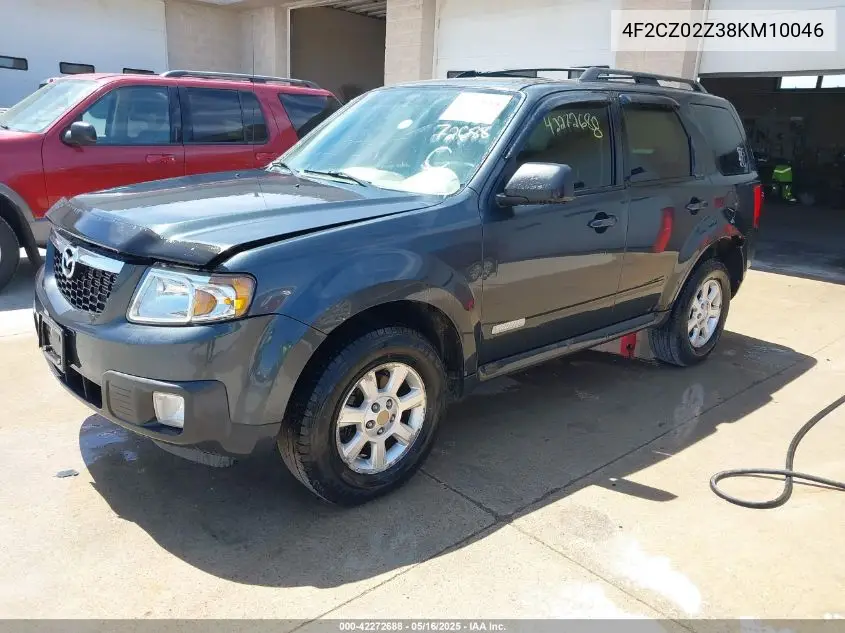 2008 Mazda Tribute I Sport VIN: 4F2CZ02Z38KM10046 Lot: 42272688