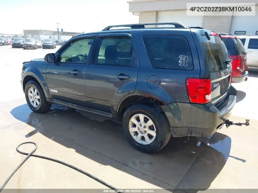 2008 Mazda Tribute I Sport VIN: 4F2CZ02Z38KM10046 Lot: 42272688